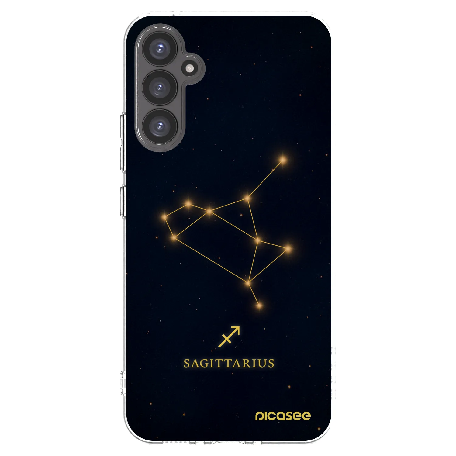 Picasee silikonowe przeźroczyste etui na Samsung Galaxy A34 5G A346B - SAGITTARIUS