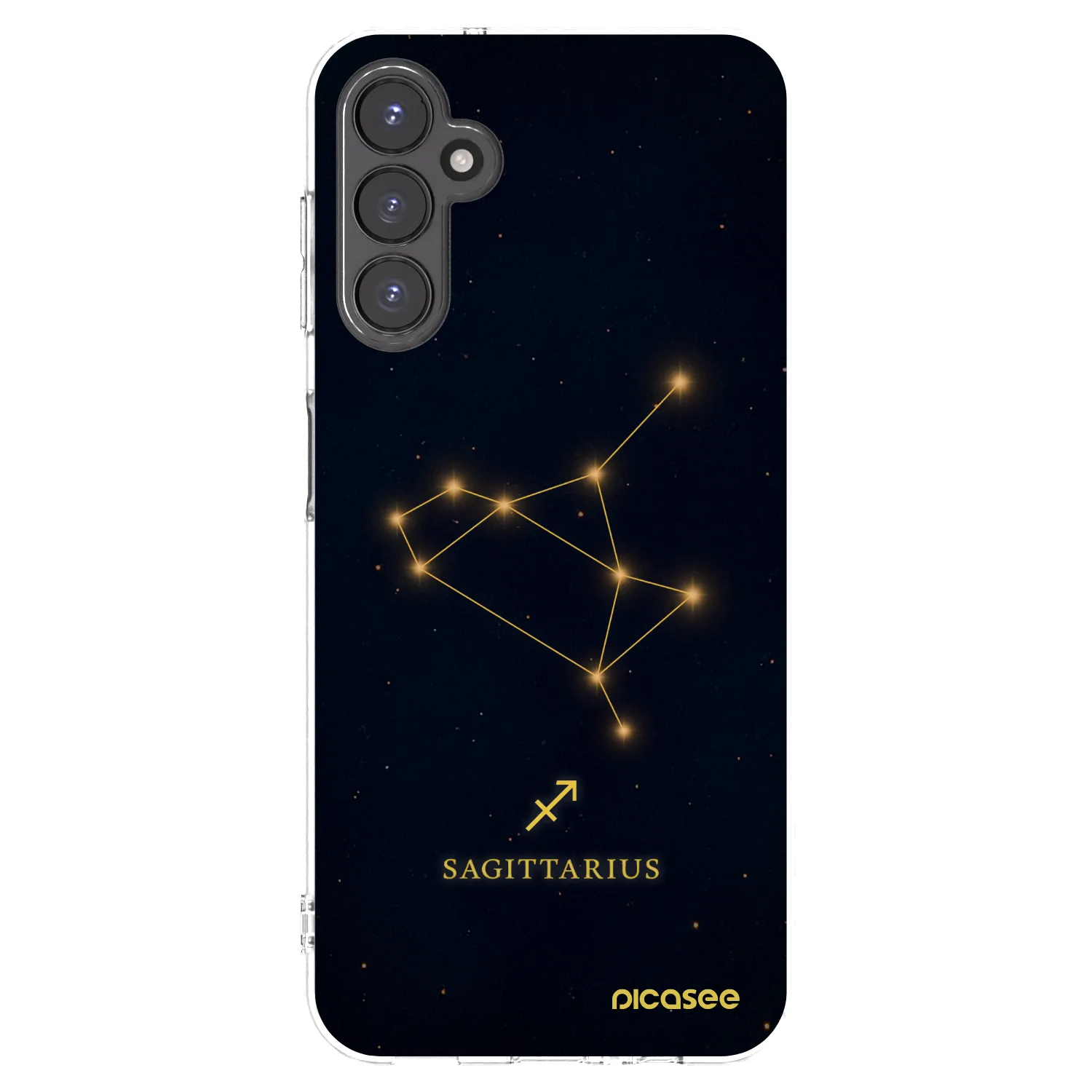 Picasee silikonowe przeźroczyste etui na Samsung Galaxy A14 5G A146P - SAGITTARIUS