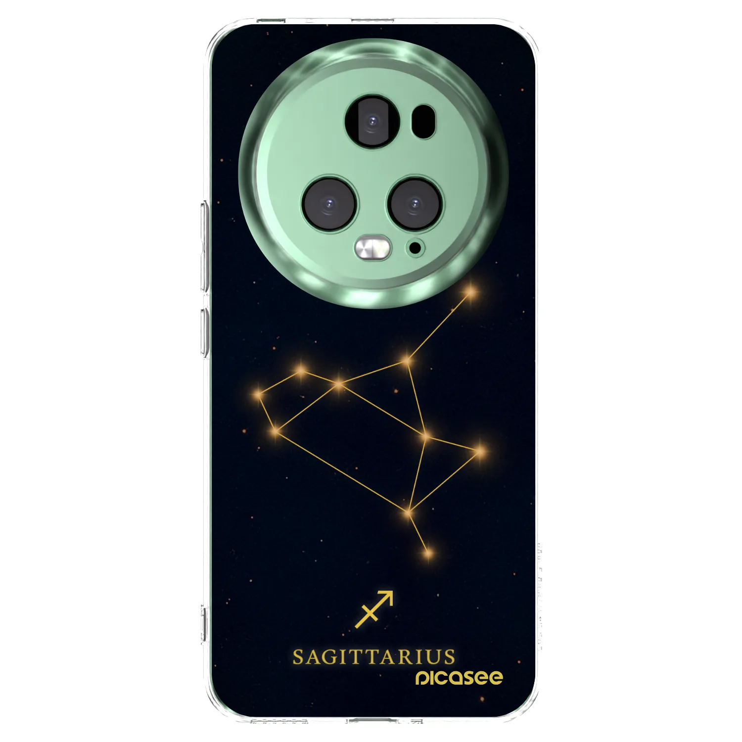 Picasee silikonowe przeźroczyste etui na Honor Magic5 Pro - SAGITTARIUS