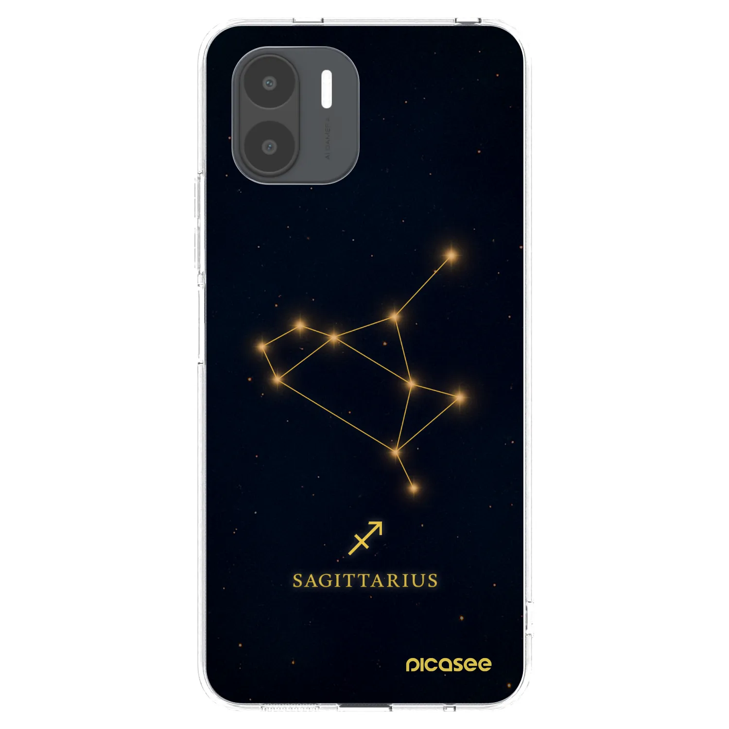 Picasee silikonowe przeźroczyste etui na Xiaomi Redmi A2 - SAGITTARIUS