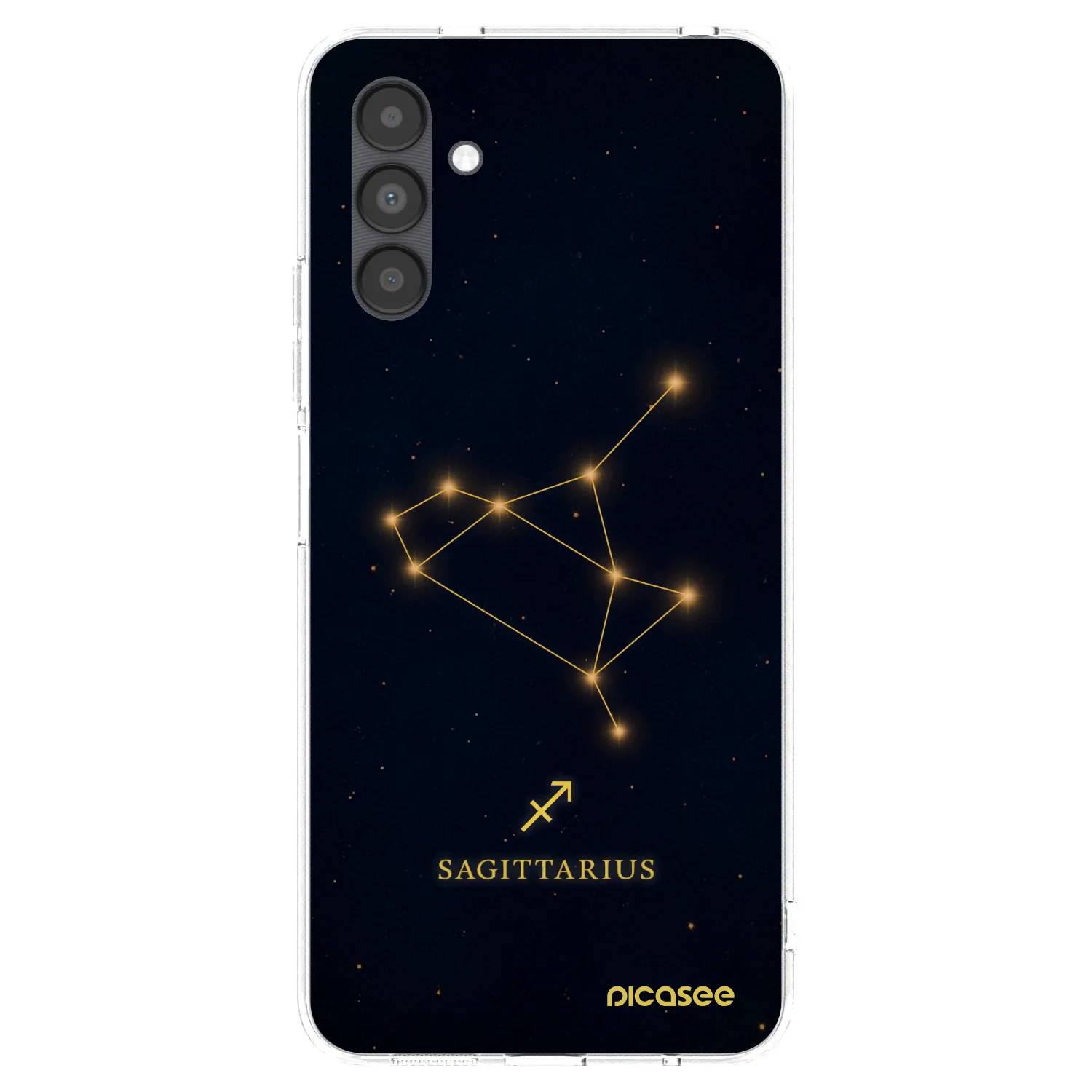 Picasee silikonowe przeźroczyste etui na Samsung Galaxy A04s A047F - SAGITTARIUS