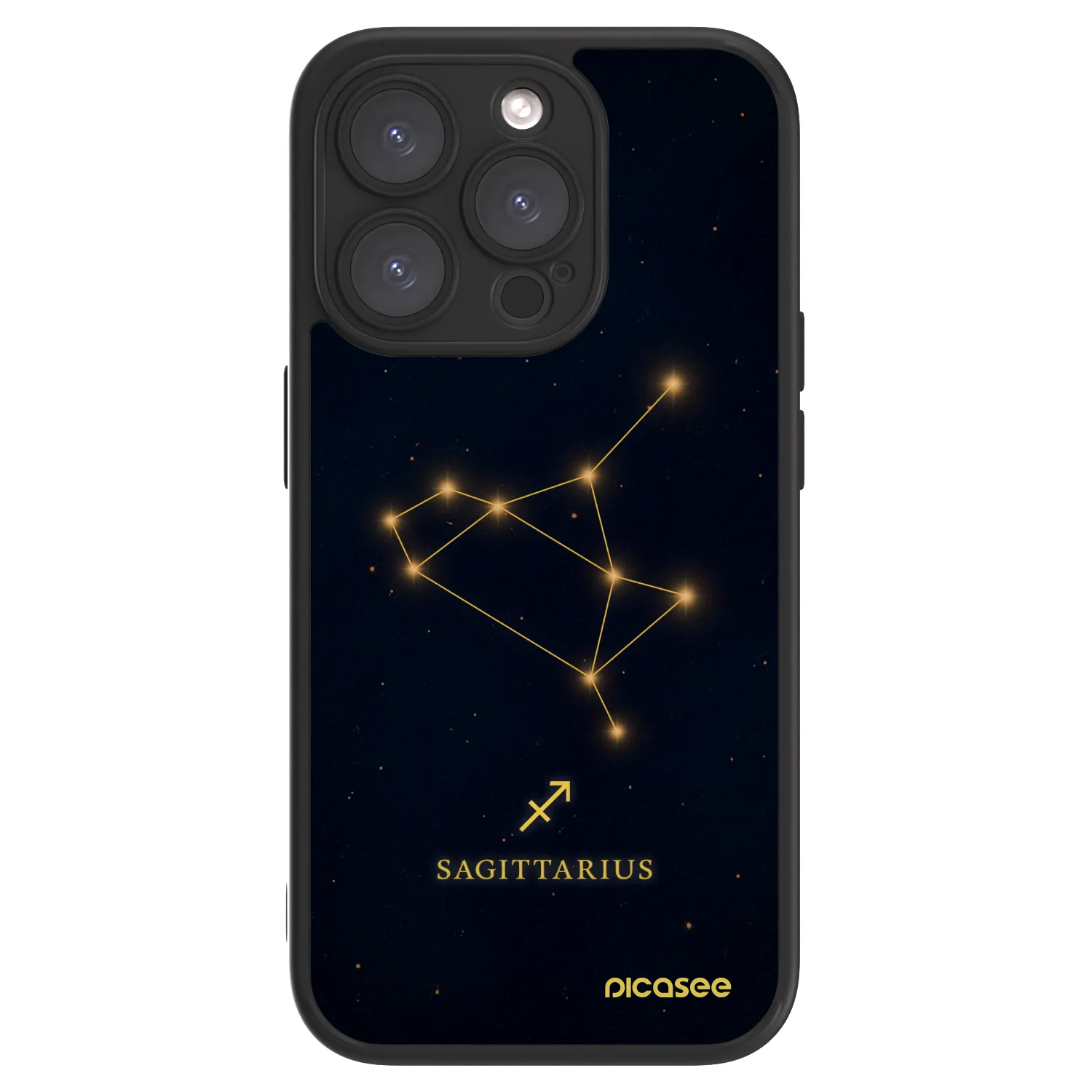 Picasee ULTIMATE CASE MagSafe pro Apple iPhone 15 Pro - SAGITTARIUS