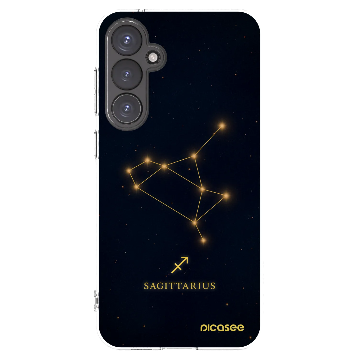 Picasee silikonowe przeźroczyste etui na Samsung Galaxy S23 FE S711B - SAGITTARIUS