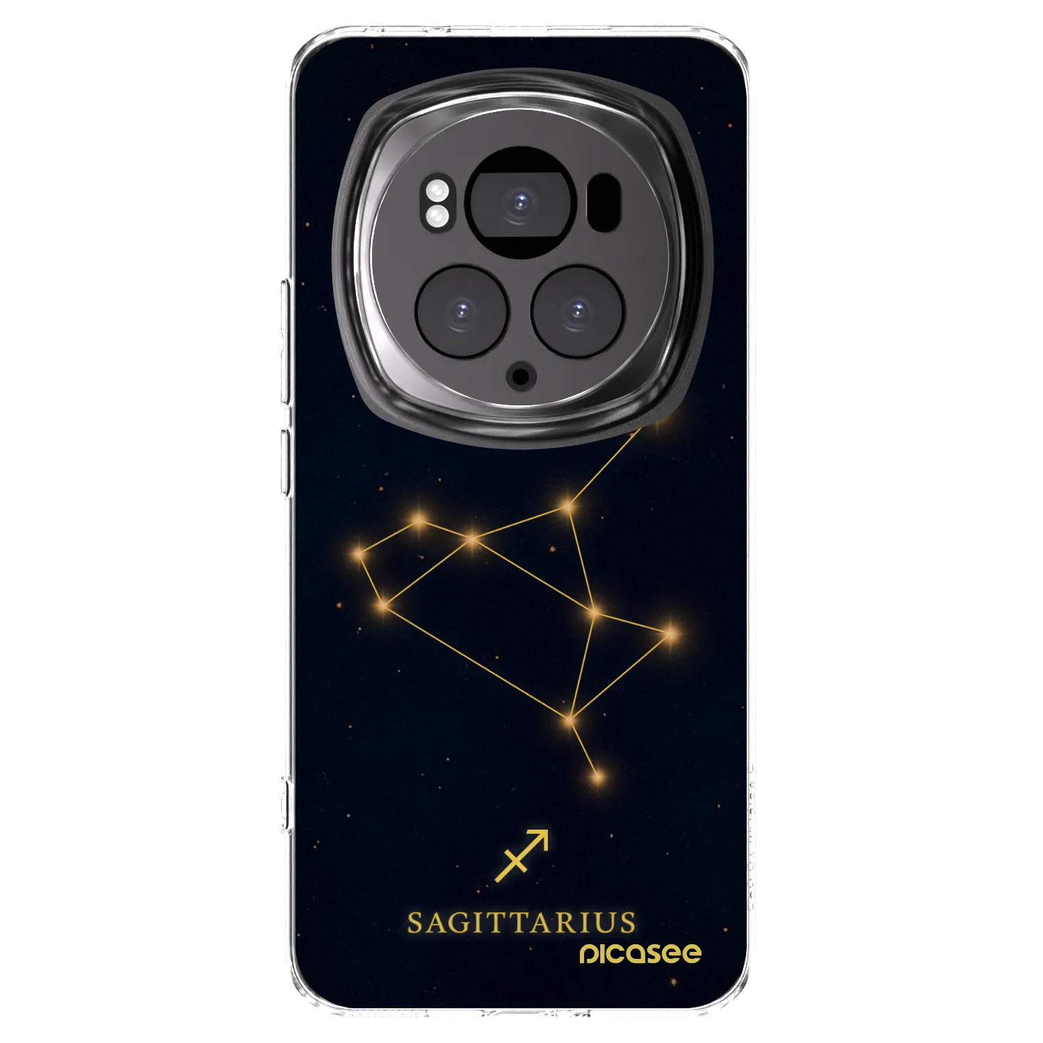Picasee silikonowe przeźroczyste etui na Honor Magic6 Pro - SAGITTARIUS