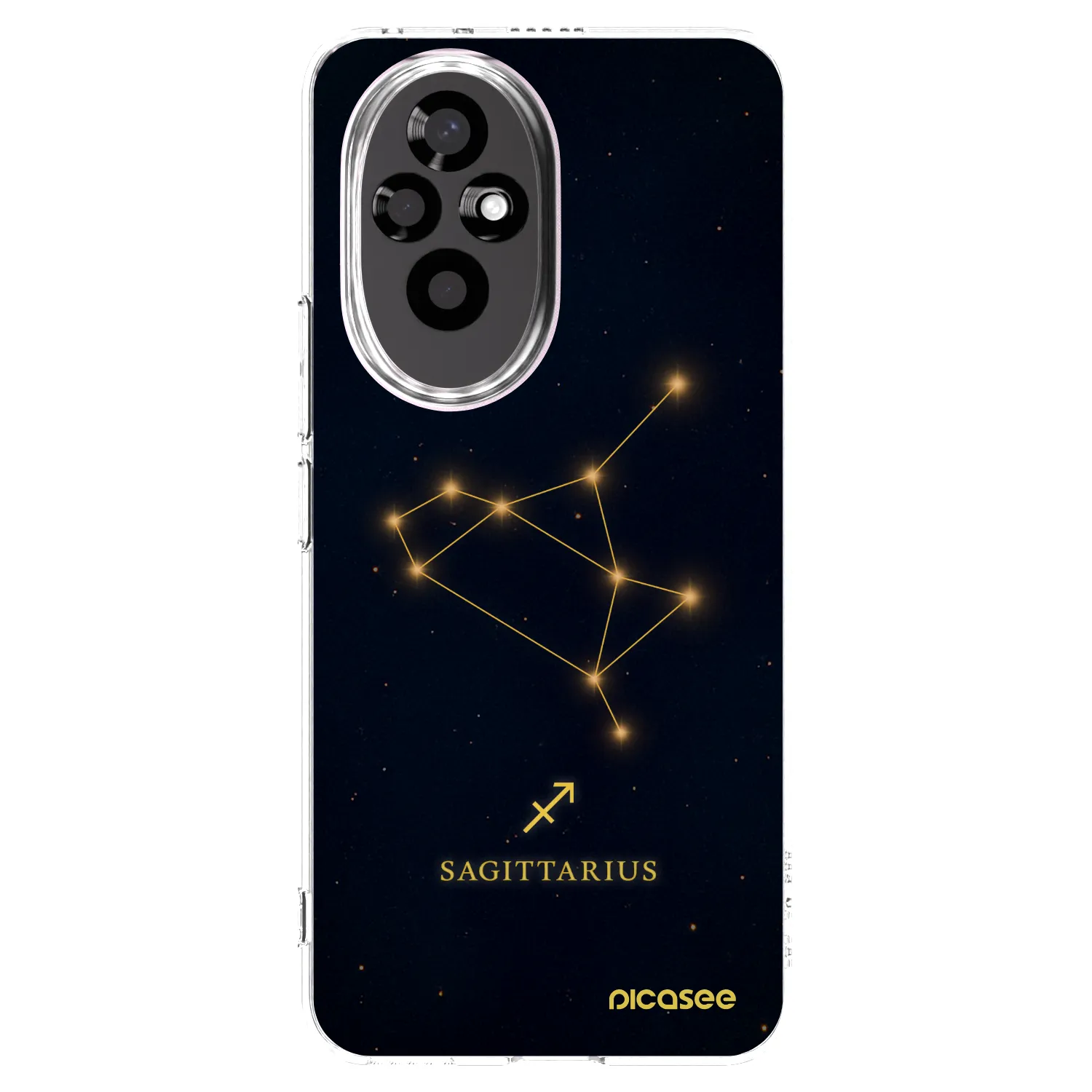 Picasee silikonowe przeźroczyste etui na Honor 200 5G - SAGITTARIUS