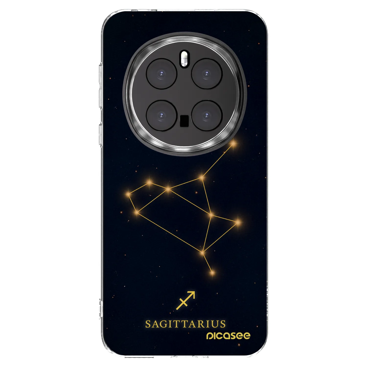 Picasee silikonowe przeźroczyste etui na Honor Magic7 Pro 5G - SAGITTARIUS