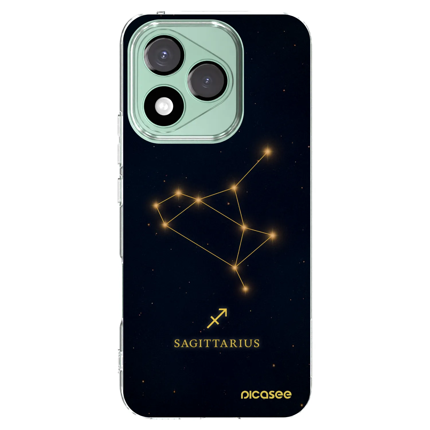 Picasee silikonowe przeźroczyste etui na Honor 400 Lite 5G - SAGITTARIUS