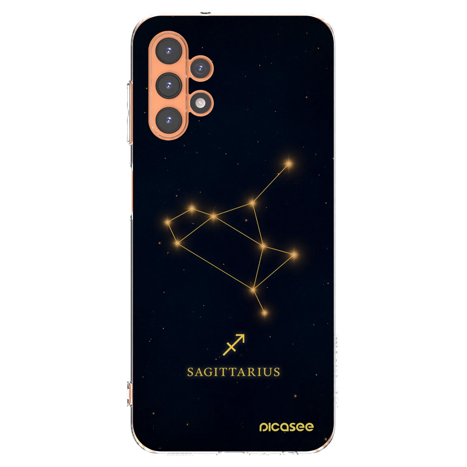 Picasee silikonowe przeźroczyste etui na Samsung Galaxy A13 5G - SAGITTARIUS
