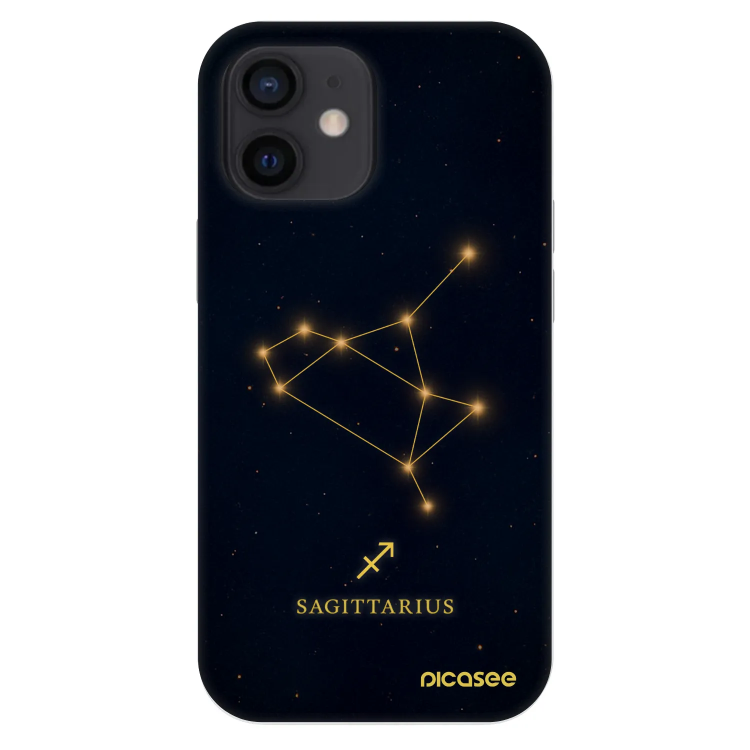 Picasee Fashion Case na Apple iPhone 12 mini - SAGITTARIUS