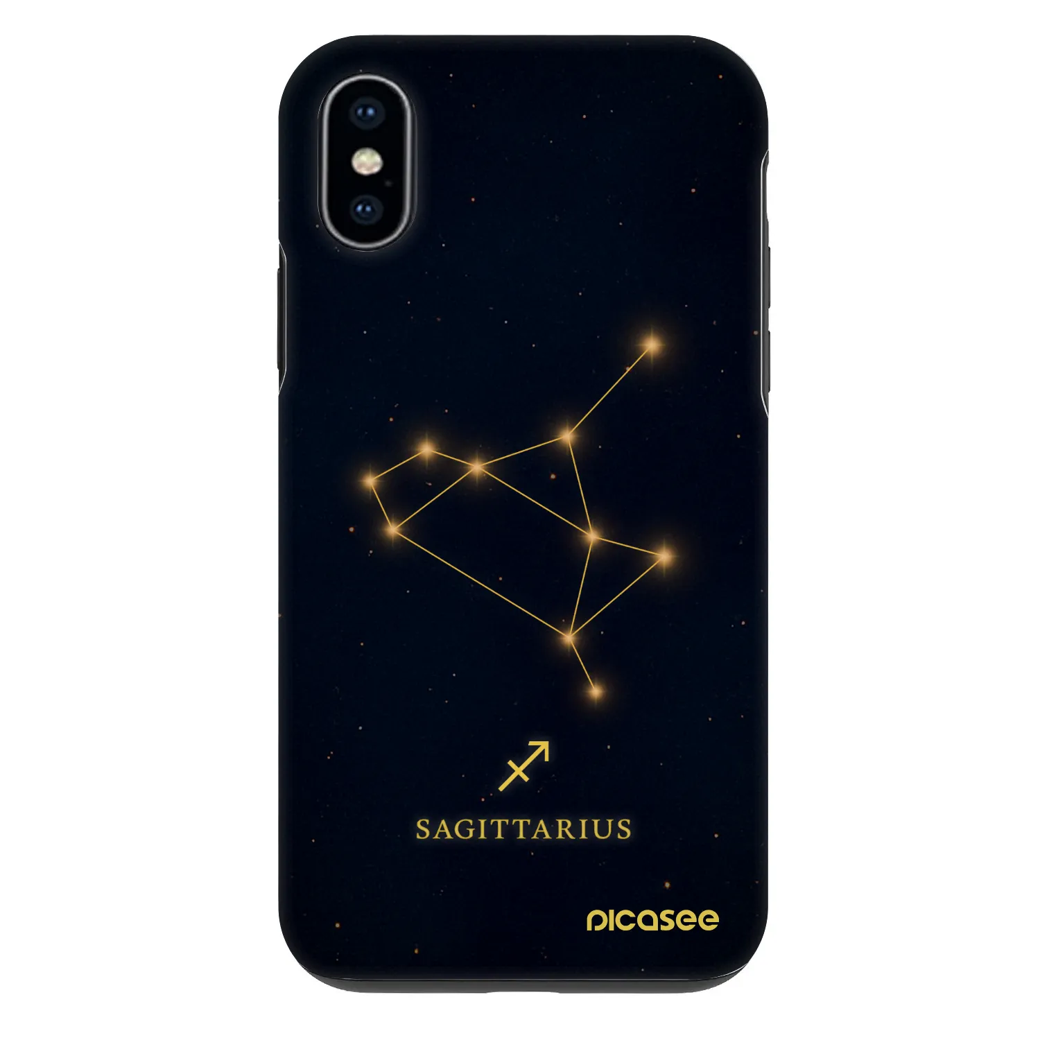 Picasee Fashion Case na Apple iPhone X/XS - SAGITTARIUS