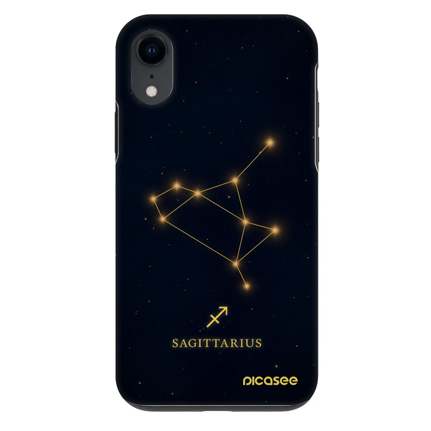 Picasee Fashion Case na Apple iPhone XR - SAGITTARIUS