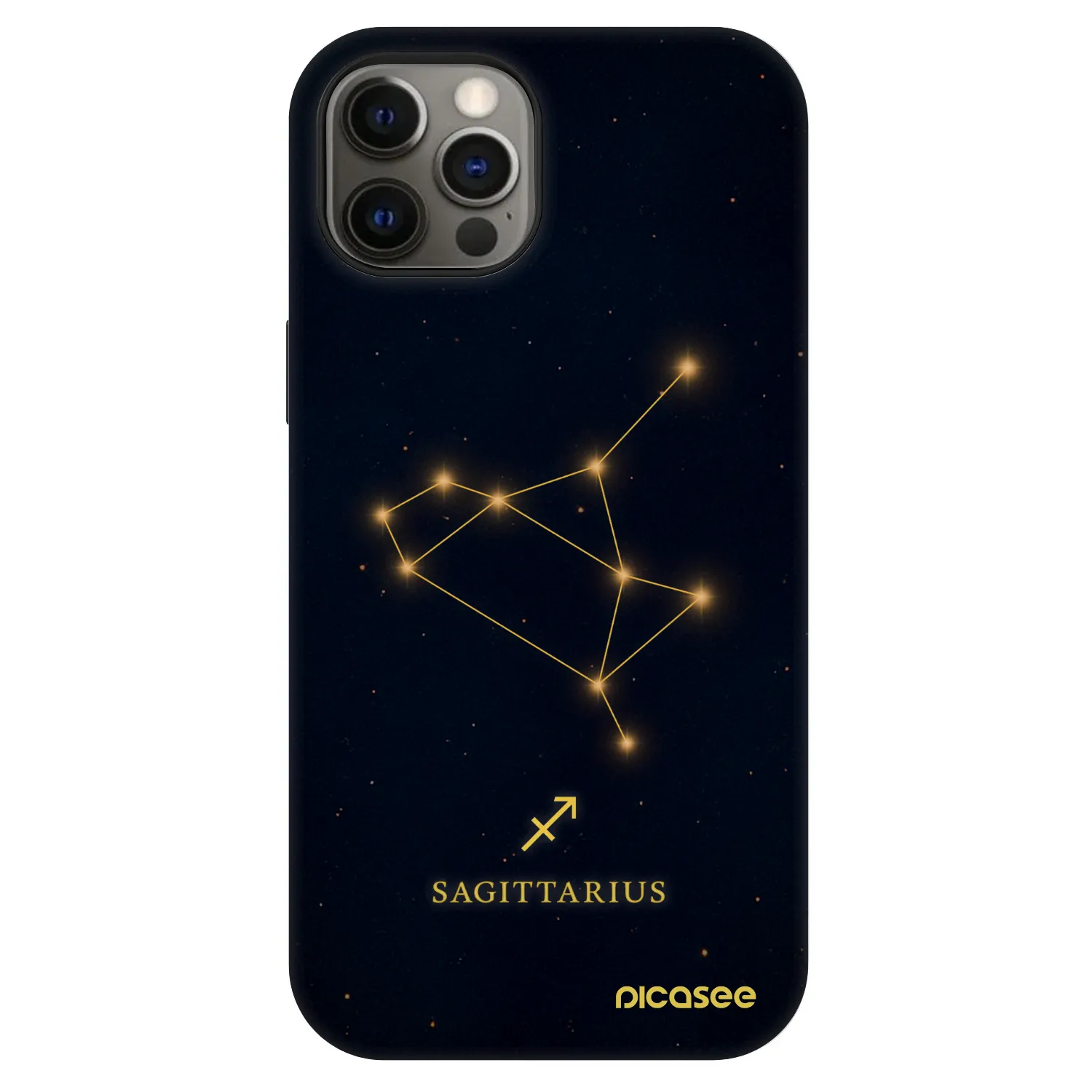 Picasee Fashion Case MagSafe na Apple iPhone 12 - SAGITTARIUS