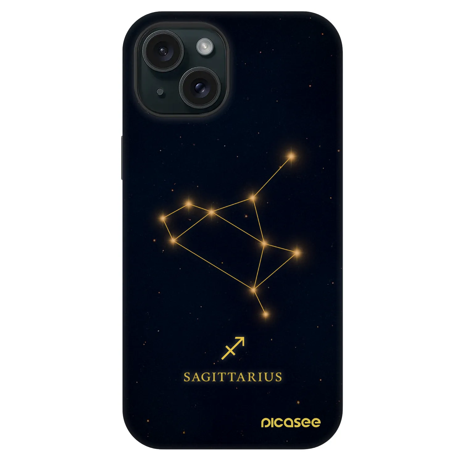 Picasee Fashion Case MagSafe na Apple iPhone 15 - SAGITTARIUS