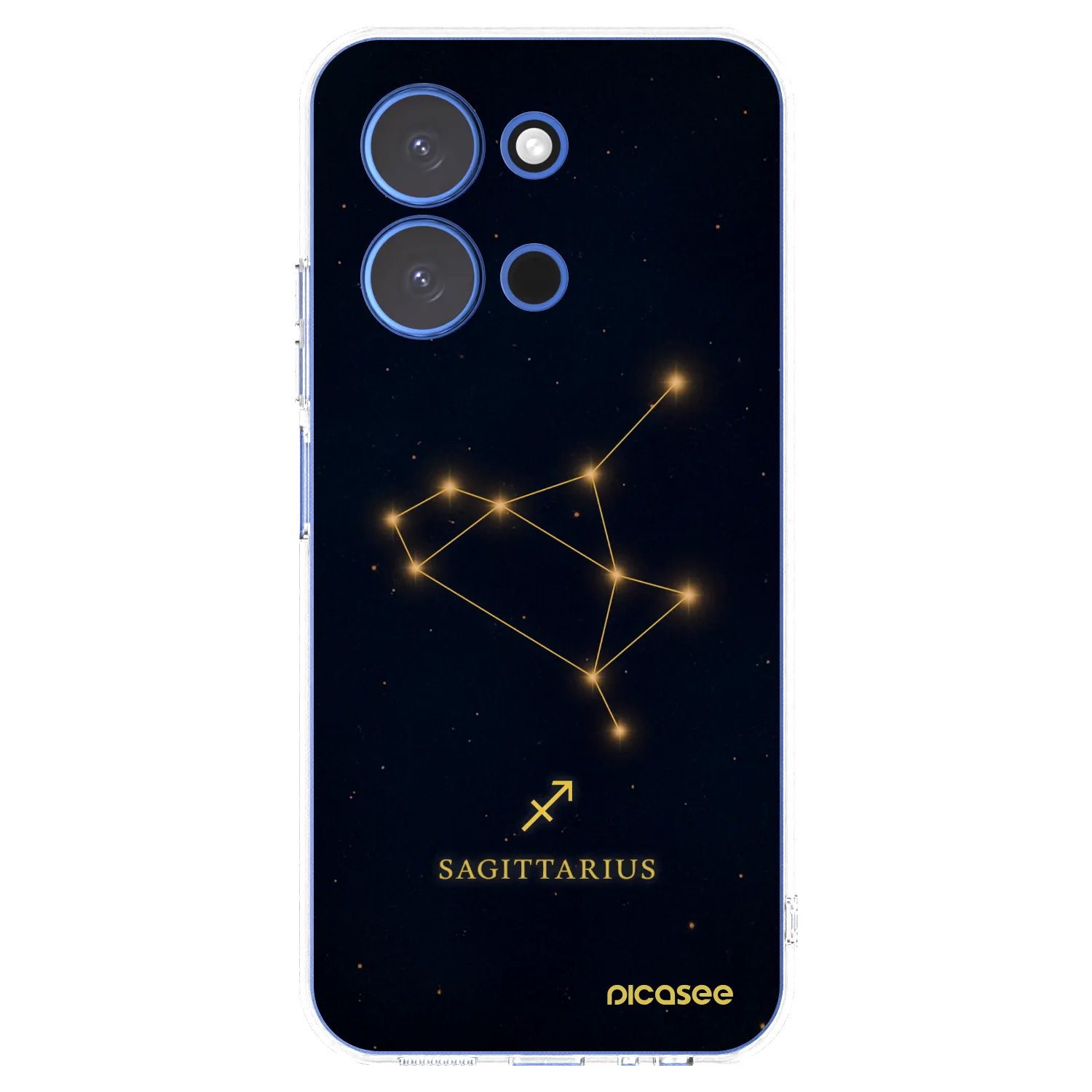 Picasee silikonowe przeźroczyste etui na Xiaomi Redmi 15C 4G - SAGITTARIUS