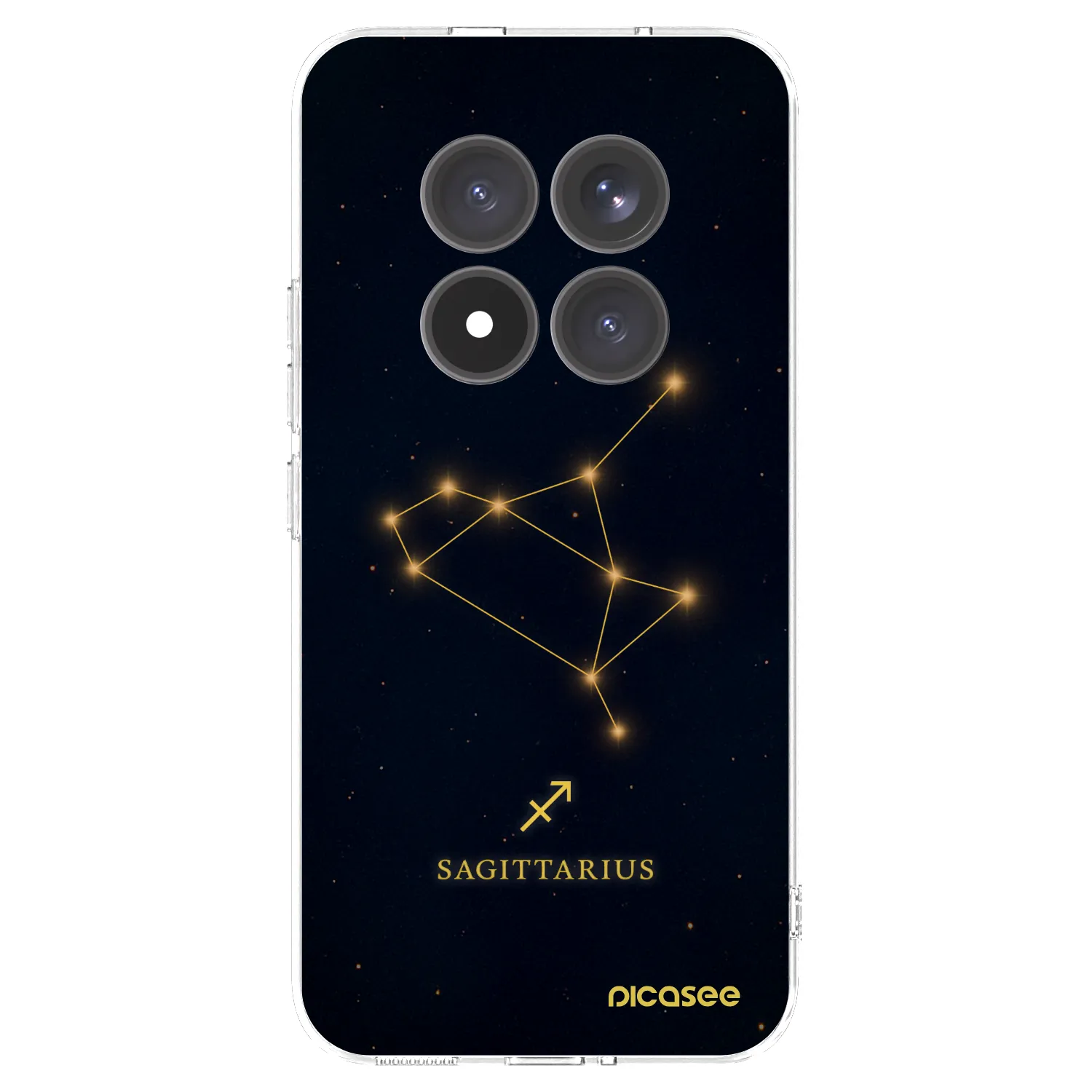 Picasee silikonowe przeźroczyste etui na Xiaomi Redmi Note 15 Pro+ - SAGITTARIUS