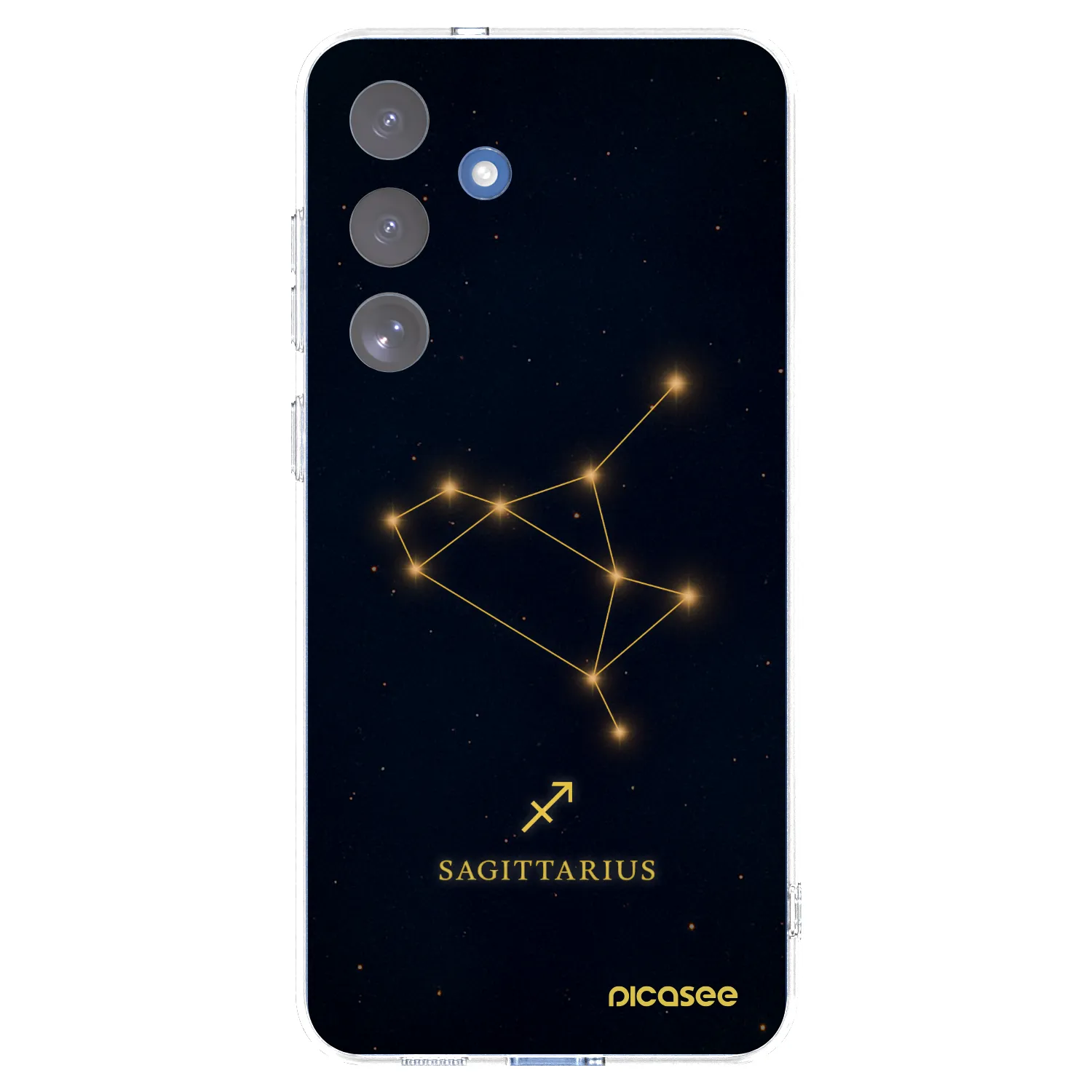 Picasee silikonowe przeźroczyste etui na Samsung Galaxy S25 FE 5G - SAGITTARIUS
