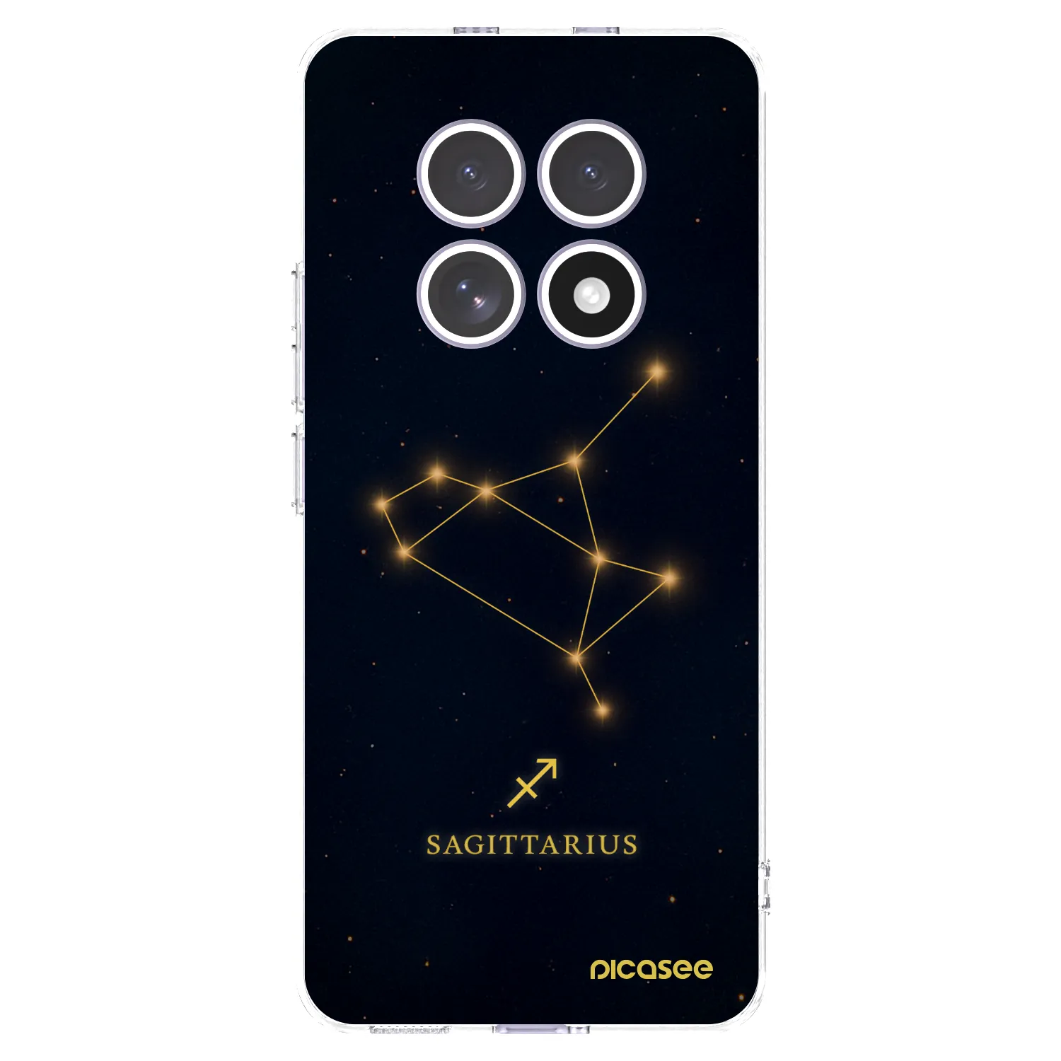 Picasee silikonowe przeźroczyste etui na Xiaomi Redmi Note 15 4G - SAGITTARIUS