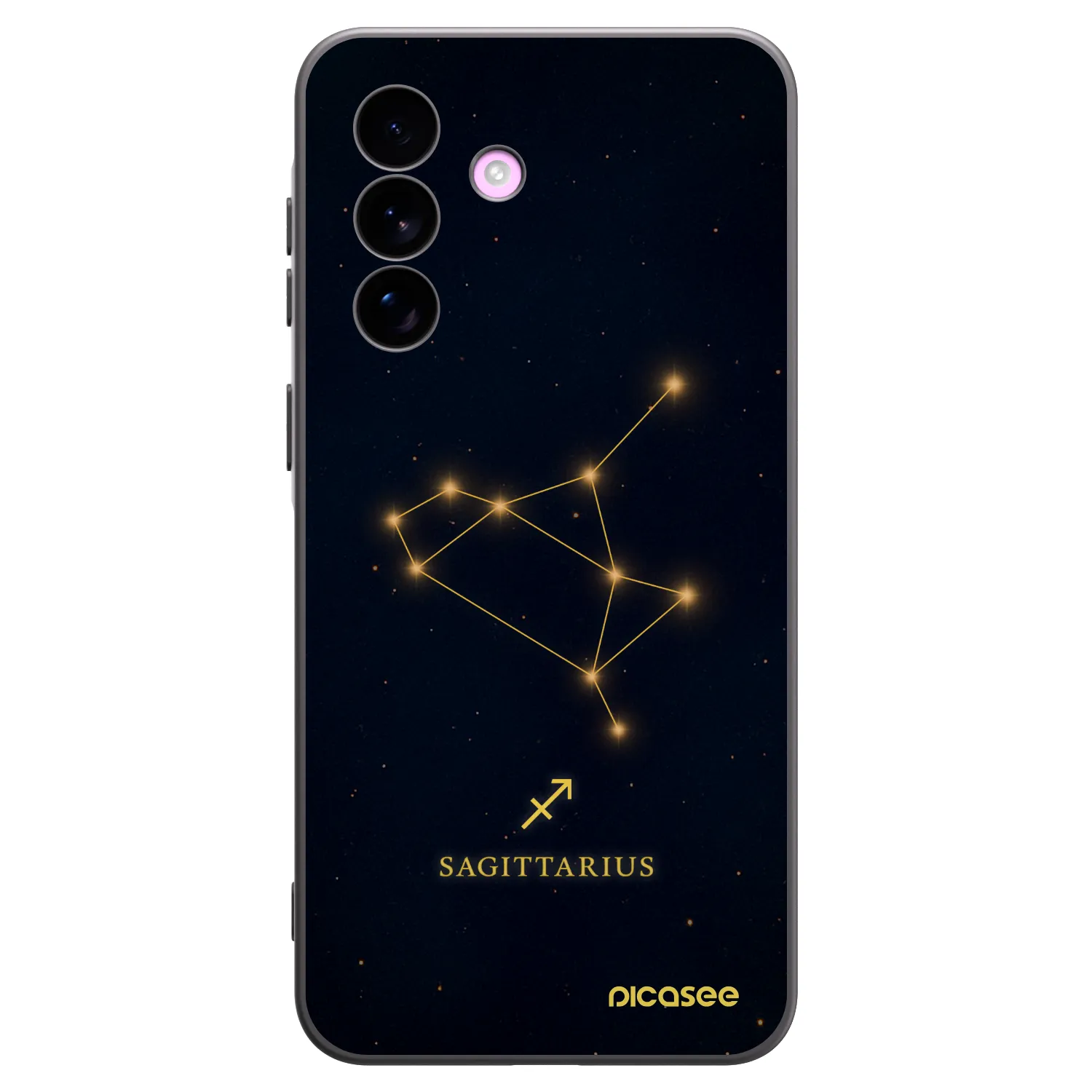 Picasee silikonowe czarne etui na Samsung Galaxy A57 5G - SAGITTARIUS