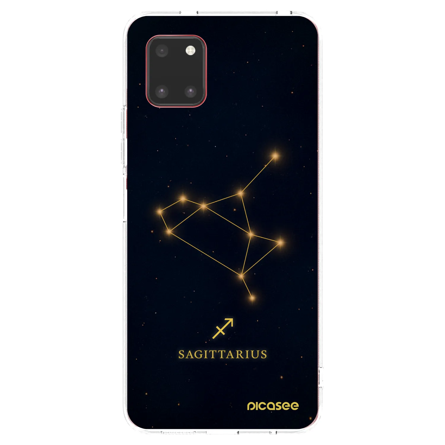 Picasee silikonowe przeźroczyste etui na Samsung Galaxy Note 10 Lite N770F - SAGITTARIUS