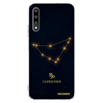 Picasee silikonowe przeźroczyste etui na Honor 9X Pro - CAPRICORN