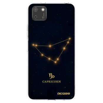 Picasee silikonowe przeźroczyste etui na Huawei Y5P - CAPRICORN