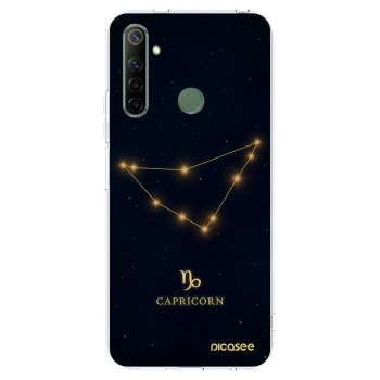 Picasee silikonowe przeźroczyste etui na Realme 6i - CAPRICORN