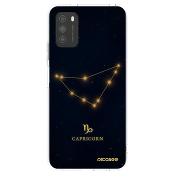 Picasee silikonowe przeźroczyste etui na Xiaomi Poco M3 - CAPRICORN