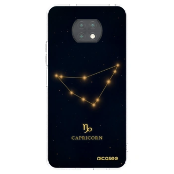 Picasee silikonowe przeźroczyste etui na Xiaomi Redmi Note 9T - CAPRICORN