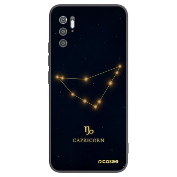 Picasee silikonowe czarne etui na Xiaomi Poco M3 Pro 5G - CAPRICORN