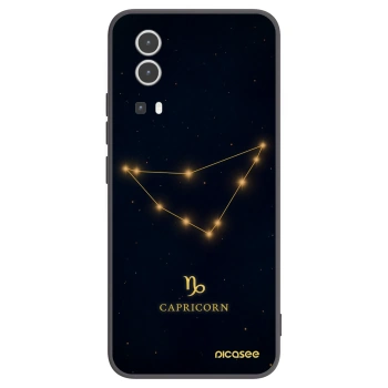 Picasee silikonowe czarne etui na Vivo Y72 5G - CAPRICORN