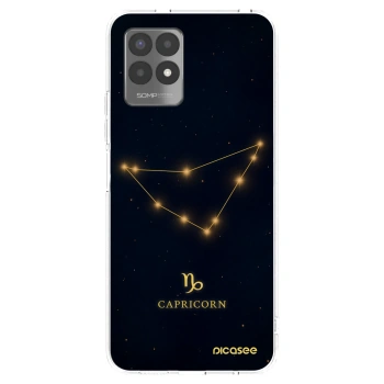 Picasee silikonowe przeźroczyste etui na Realme 8i - CAPRICORN