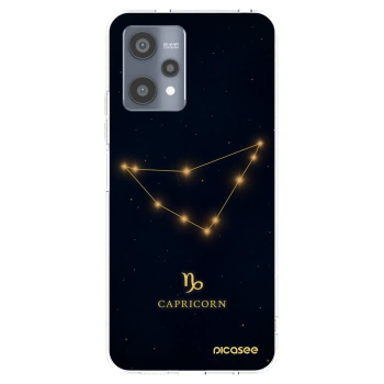 Picasee silikonowe przeźroczyste etui na Realme 9 Pro 5G - CAPRICORN