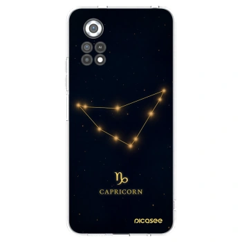 Picasee silikonowe przeźroczyste etui na Xiaomi Poco X4 Pro 5G - CAPRICORN