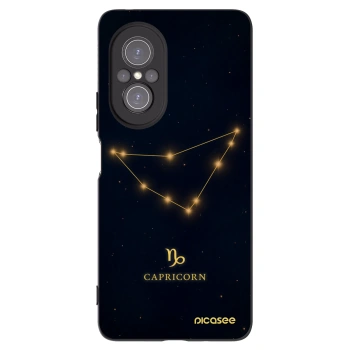 Picasee silikonowe czarne etui na Huawei Nova 9 SE - CAPRICORN