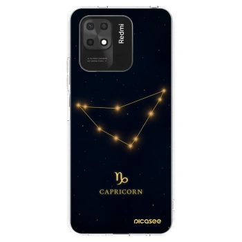 Picasee silikonowe przeźroczyste etui na Xiaomi Redmi 10C - CAPRICORN