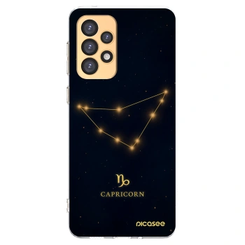 Picasee silikonowe przeźroczyste etui na Samsung Galaxy A33 5G A336 - CAPRICORN