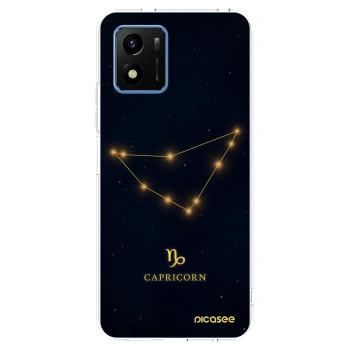 Picasee silikonowe przeźroczyste etui na Vivo Y01 - CAPRICORN