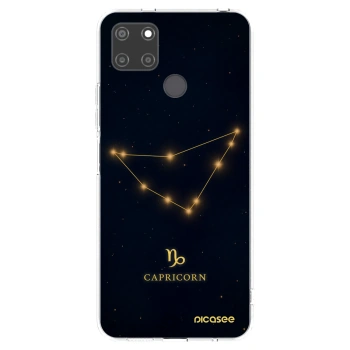 Picasee silikonowe przeźroczyste etui na Realme C21Y - CAPRICORN