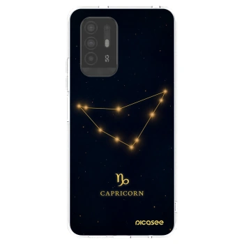 Picasee silikonowe przeźroczyste etui na OPPO A94 5G - CAPRICORN