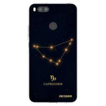 Picasee silikonowe przeźroczyste etui na Xiaomi Redmi A1 - CAPRICORN