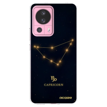 Picasee silikonowe przeźroczyste etui na Xiaomi 13 Lite - CAPRICORN