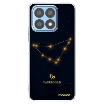 Picasee silikonowe przeźroczyste etui na Honor X8a - CAPRICORN