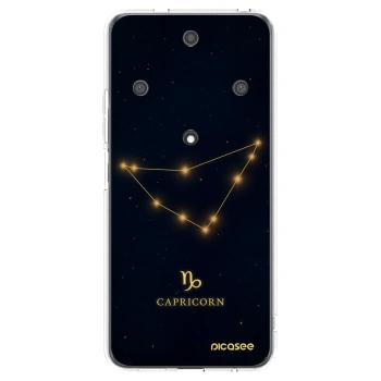 Picasee silikonowe przeźroczyste etui na Honor Magic5 Lite 5G - CAPRICORN