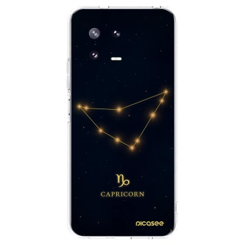 Picasee silikonowe przeźroczyste etui na Xiaomi 13 Pro - CAPRICORN