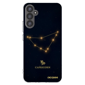 Picasee silikonowe przeźroczyste etui na Samsung Galaxy A34 5G A346B - CAPRICORN