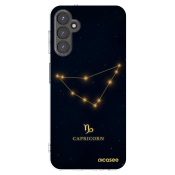 Picasee silikonowe przeźroczyste etui na Samsung Galaxy A14 4G A145R - CAPRICORN