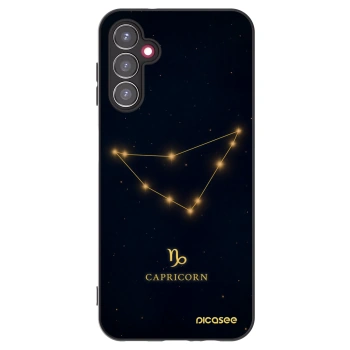 Picasee silikonowe czarne etui na Samsung Galaxy A14 5G A146P - CAPRICORN