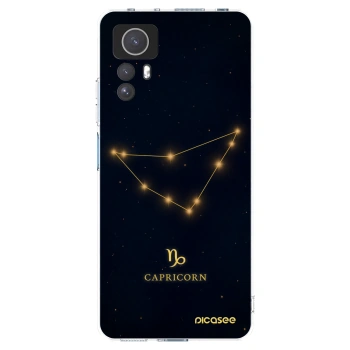 Picasee silikonowe przeźroczyste etui na Xiaomi Redmi Note 12S - CAPRICORN