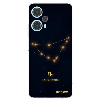 Picasee silikonowe przeźroczyste etui na Xiaomi Poco F5 - CAPRICORN