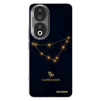 Picasee silikonowe przeźroczyste etui na Honor 90 5G - CAPRICORN